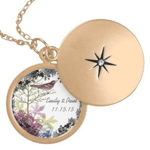 Wedding Date Bride & Groom Anniversary Necklace