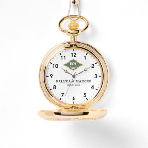 Wedding date couple name watch