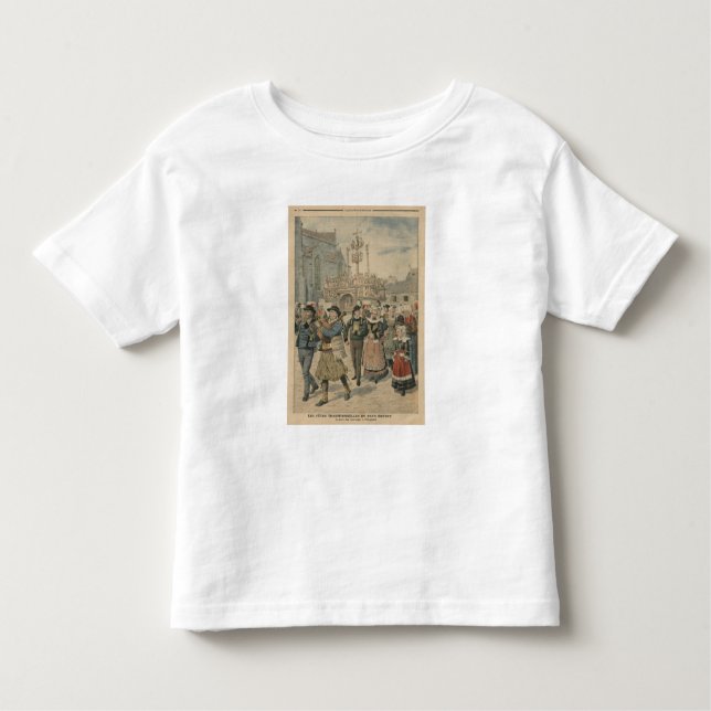 Wedding day at Plougastel Brittany Toddler T-shirt (Front)