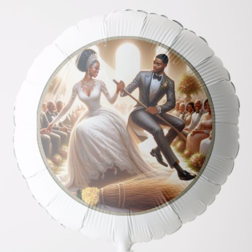 Wedding Day Bliss Elegant  Balloon