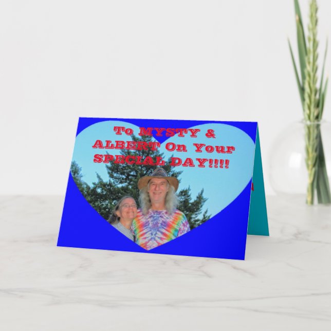 WEDDING DAY CARD (Front)