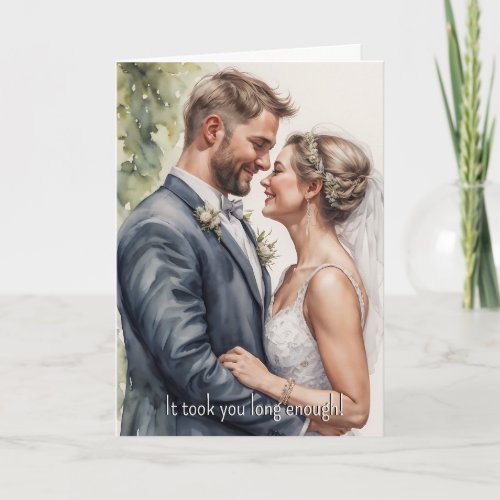 wedding day card