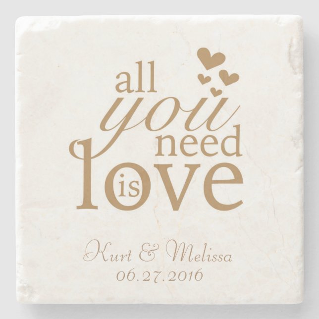 Wedding Day Coaster (Front)