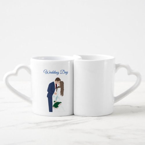 Wedding Day Coffee Mug Set