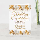 Wedding Day Congratulations Balloons