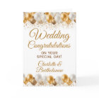 Wedding Day Congratulations Balloons