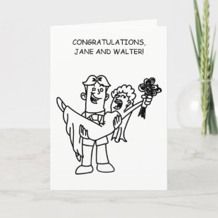 Funny Wedding Congratulations Cards | Zazzle