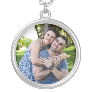 WEDDING DAY CUSTOM PHOTO NECKLACE