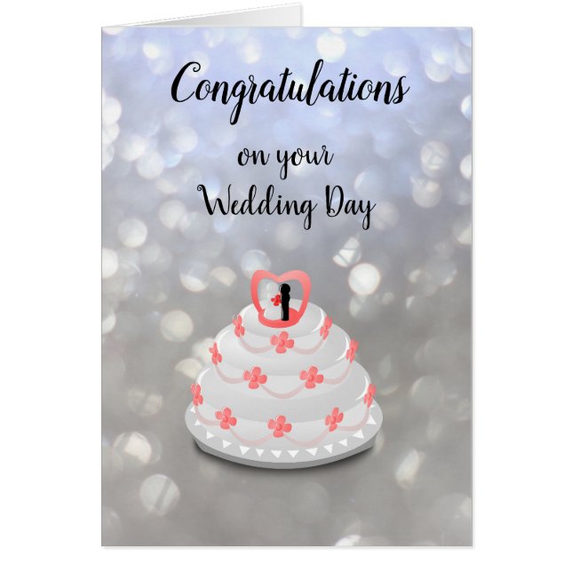 Wedding Day design Cards (Front)