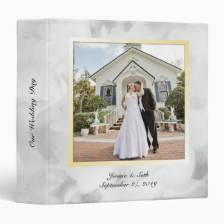 Wedding Day Floral Big Photo Keepsake Binder