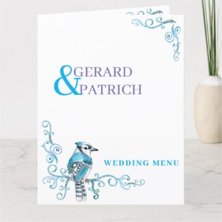 Wedding day - Gerard & Patrich Menu