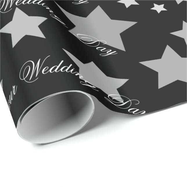 Wedding Day Gift-Wrap Wrapping Paper (Roll Corner)