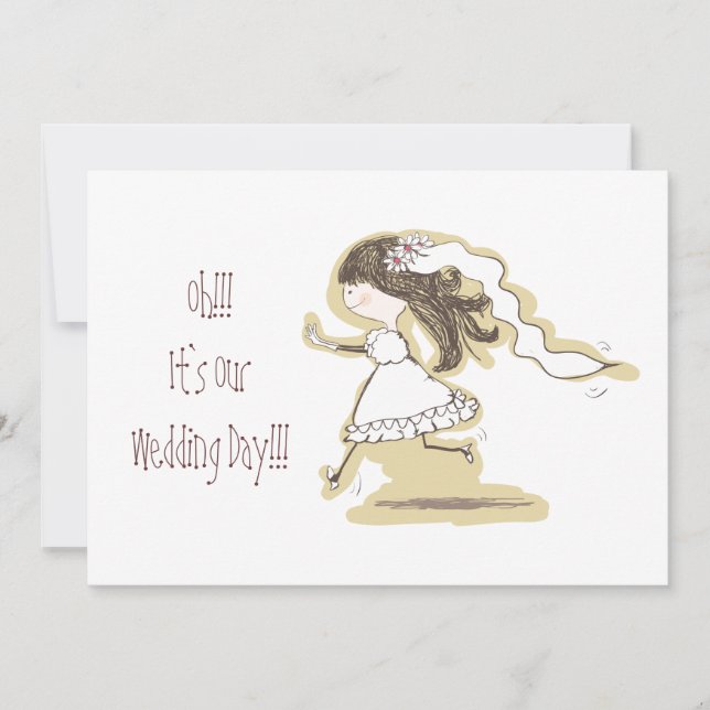 Wedding Day Invitation (Front)