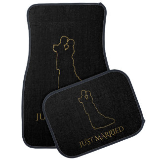 Wedding Day Just Married Car Mat | Elegant Bridal 