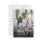Wedding Day Photo Hand-Lettered Thank You
