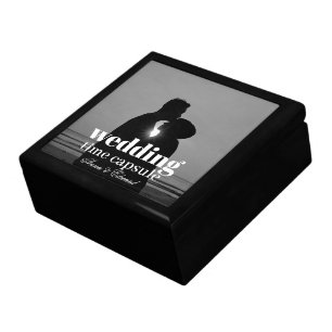 Wedding Day Time Capsule Photo Keepsake Box