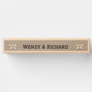 Wedding Day Topple Tower - editable names & images