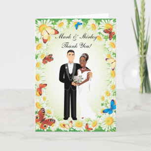 Wedding Designs Letterpress Thank You Card