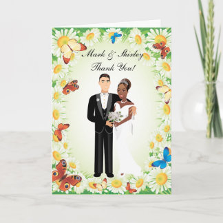 Wedding Designs Letterpress Thank You Card
