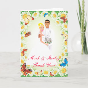 Wedding Designs Letterpress Thank You Card