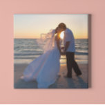 Wedding Destination Photo Canvas Print<br><div class="desc">A destination wedding or island honeymoon photo. 
Add your own personalized text to create a personal touch. 
If you have a landscape or portrait photo,  you can either crop your image ahead of time or use the dynamic crop feature right here in the system.</div>