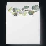 Wedding Details Eucalyptus Greenery Succulent Envelope<br><div class="desc">Eucalyptus Greenery Succulent Botanical Watercolor Spring Wedding Invitation Envelope on white background - includes beautiful and elegant script typography with modern botanical leaves and greenery for the special Wedding day celebration.</div>