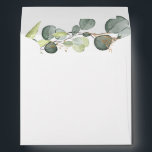 Wedding Details Eucalyptus Greenery Succulent Envelope<br><div class="desc">Eucalyptus Greenery Succulent Botanical Watercolor Spring Wedding Invitation Envelope on white background - includes beautiful and elegant script typography with modern botanical leaves and greenery for the special Wedding day celebration.</div>