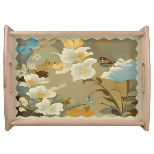 Wedding Dewdrops Serving Tray