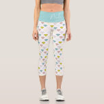 Wedding Diamond Chic Modern Bride Personalized Capri Leggings<br><div class="desc">This modern design features a pattern of diamonds with the text "Bride (your date)" in modern typography. Personalized by editing the text in the text boxes provided. Perfect for weddings and engagement parties.
#wedding #engagement #bride #bridetobe #weddinginspiration #weddinginspo #clothing #apparel #fitness #fitnessapparel #fashion #fashionable #leggings</div>