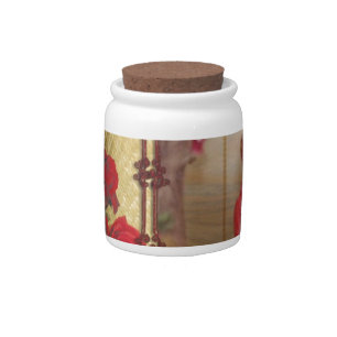Wedding Doll Portrait Graphic Art Print Candy Jar