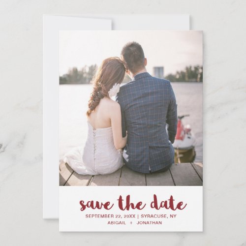 Wedding Dots Save the Date Photo