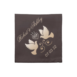 Wedding Doves Cloth Napkin