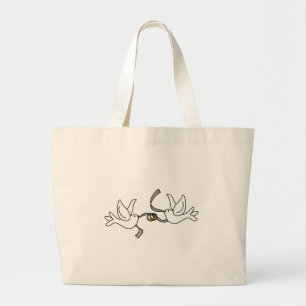 Wedding Doves with Rings Bag