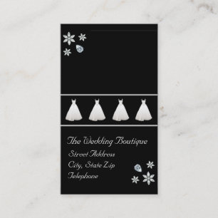 Wedding Dress Boutique Business Card