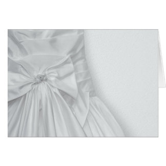 Wedding dress cards