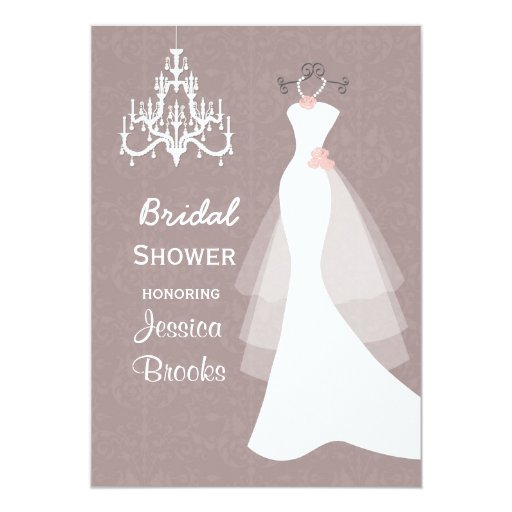 Bridal Dress Invitations 5