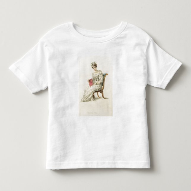 Wedding dress, fashion plate from Ackermann's Repo Toddler T-shirt (Front)