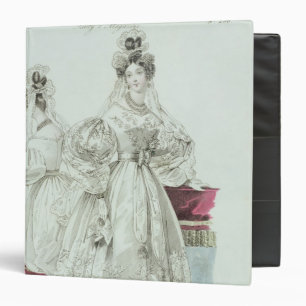 Wedding dress, 'Le Follet Courrier Salons Binder