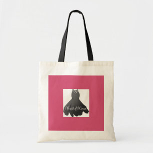 Wedding Dress Maid of Honor Tote Bag Gift