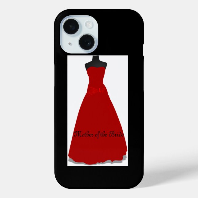 Wedding Dress Mother of the Bride  Case-Mate iPhone Case (Back)