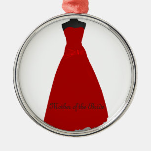 Wedding Dress Mother of the Bride Ornament