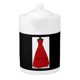 Wedding Dress Mother of the Bride Teapot