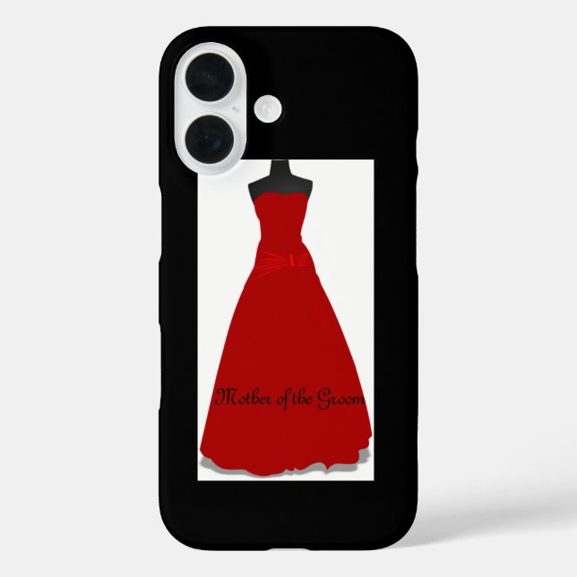 Wedding Dress Mother of the Groom Case-Mate iPhone Case (Back)