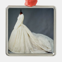 Wedding Dress Christmas Ornaments | Zazzle