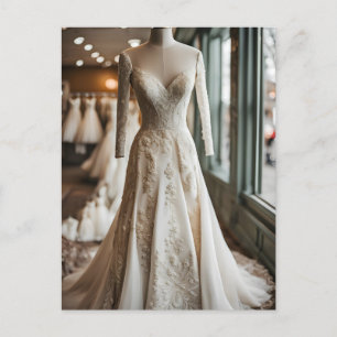 Wedding dress, Postcrossing Postcard