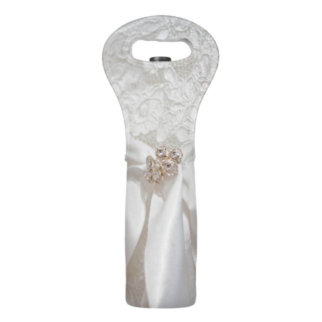 Wedding Dress Wine Bag (Front)