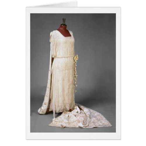 Wedding dress worn by Mary Princess Royal 1922