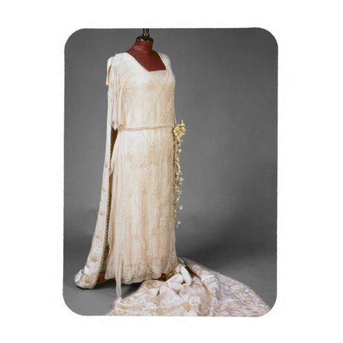Wedding dress worn by Mary Princess Royal 1922 Magnet