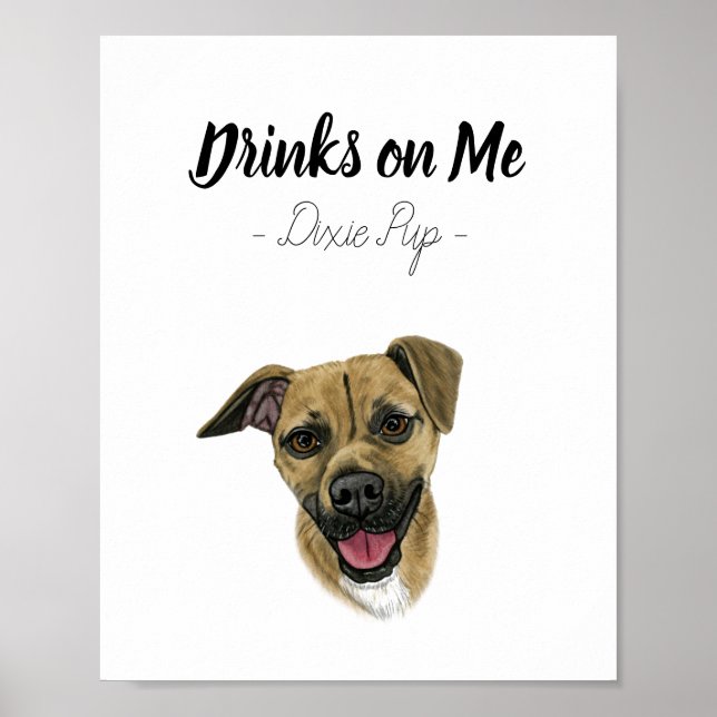 Wedding Drink Sign (Front)