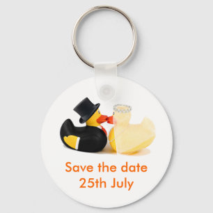 Wedding ducks 2 ... keychain